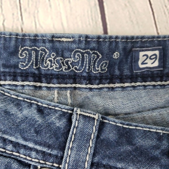 Womens‎ Miss Me JP5182B7 Boot Jeans! Size 29x34 - Picture 11 of 13